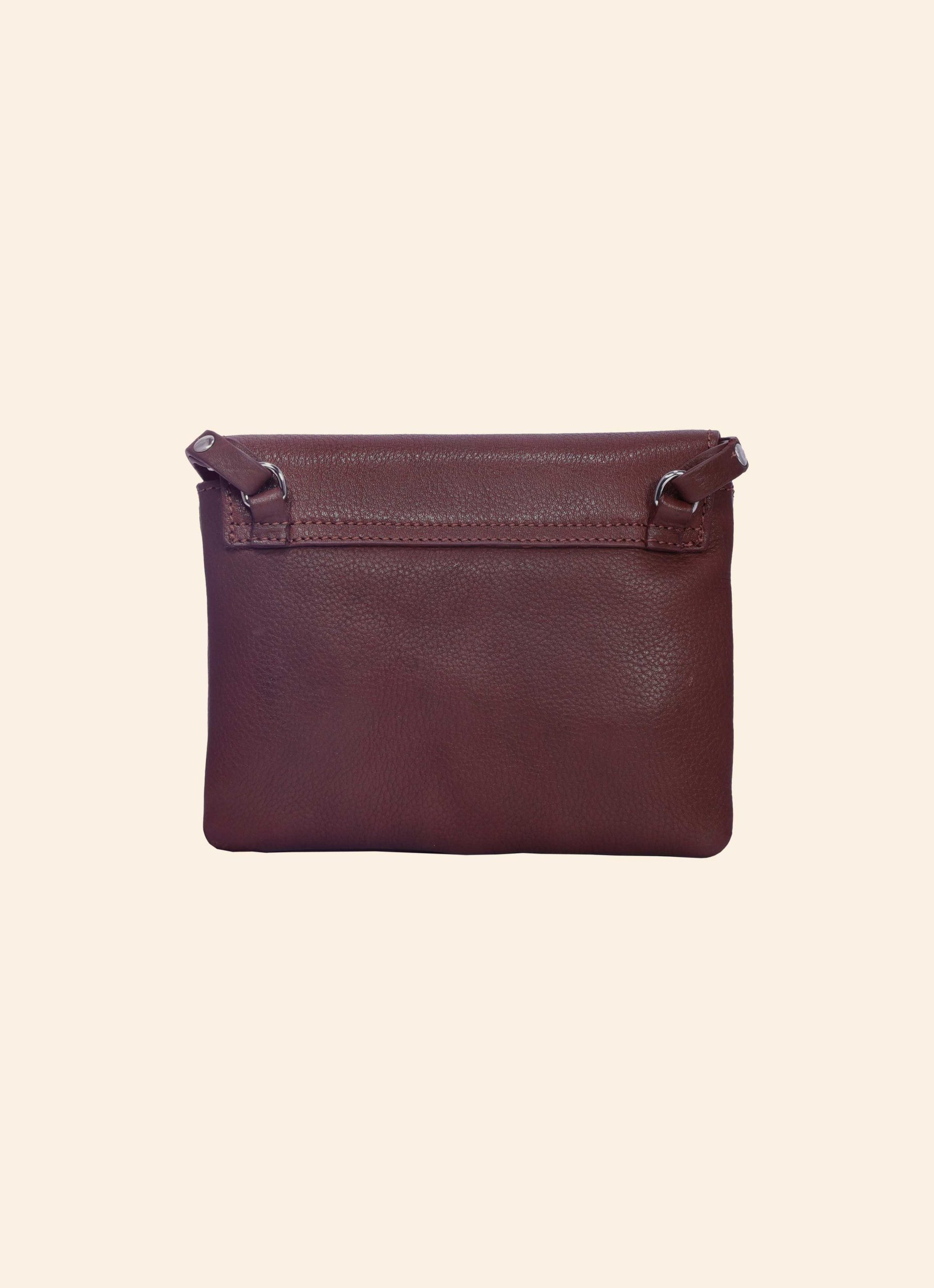 leather sling pouch